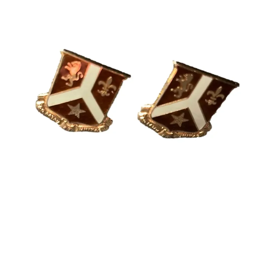 Vintage Korean war expeditionary cufflinks